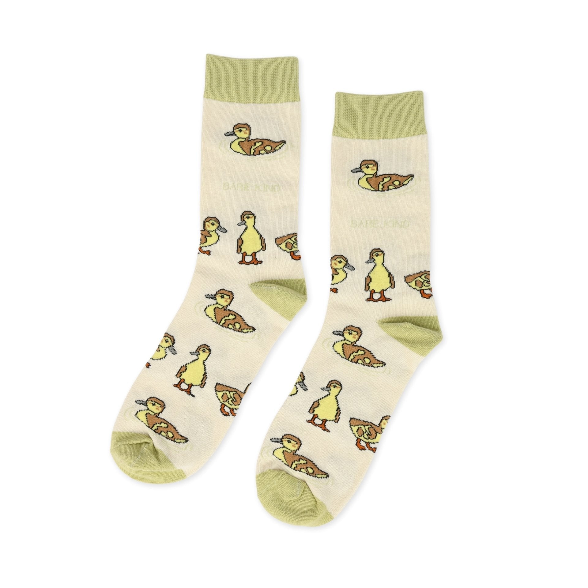 Save the Ducklings Bamboo Socks - Rusty Deer